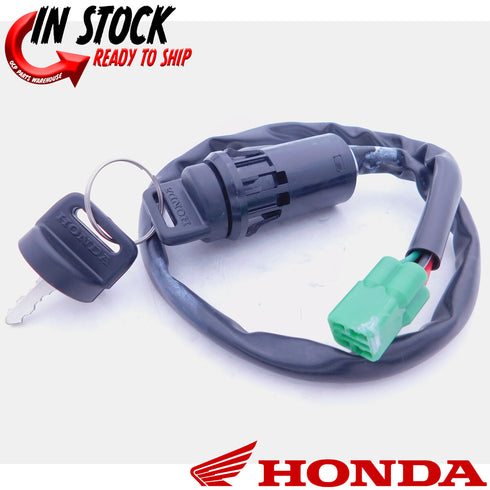 NEW GENUINE HONDA 2009 - 2014 TRX400X TRX 400 X OEM IGNITION KEY SWITCH ASSEMBLY